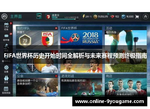 FIFA世界杯历史开始时间全解析与未来赛程预测终极指南 FIFA世界杯历史开始时间全解析与未来赛程预测终极指南